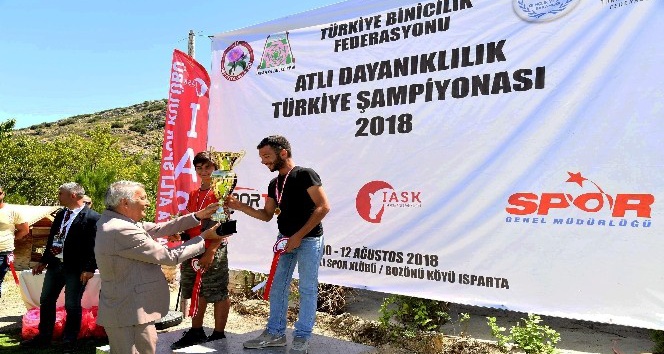 Atlı Dayanıklılık Yarışları Türkiye Şampiyonası Isparta’da tamamlandı