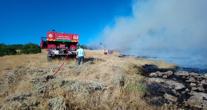Hasan Dağı’nda orman yangını sürüyor
