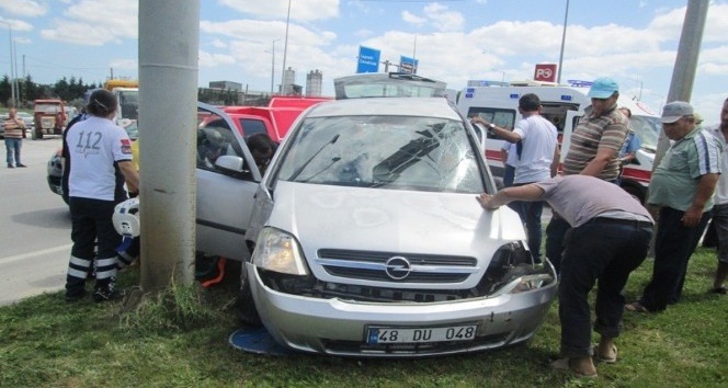 Biga’da kaza: 2 yaralı