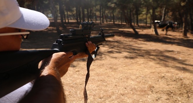 Drone’li kurbanlık yakalama timinden tatbikat