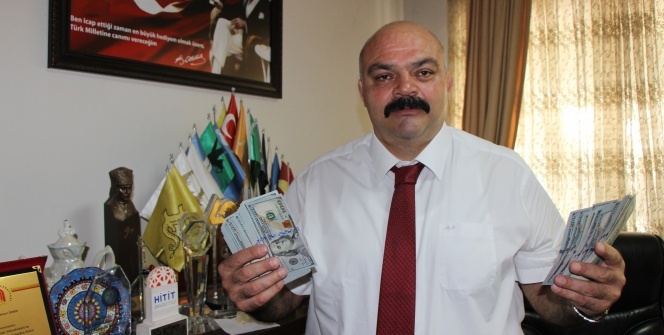 Efsane şampiyon oğlu için ayırdığı dolarları bozdurdu