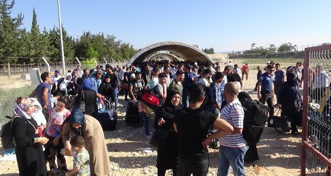 Kurban Bayramı için ülkesine giden Suriyelilerin sayısı 27 bini aştı
