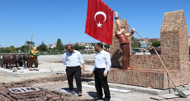 Beyşehir’de Türk Büyüğü, Halk ve Masal Kahramanları Parkı tamamlanıyor