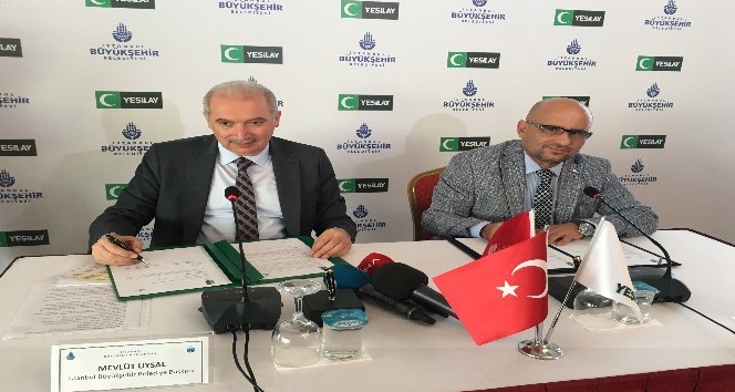 İBB ile Türkiye Yeşilay Cemiyeti, YEDAM iş birliği protokolünü imzaladı