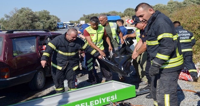 Aydın’daki trafik kazasında 2 kişi hayatını kaybetti