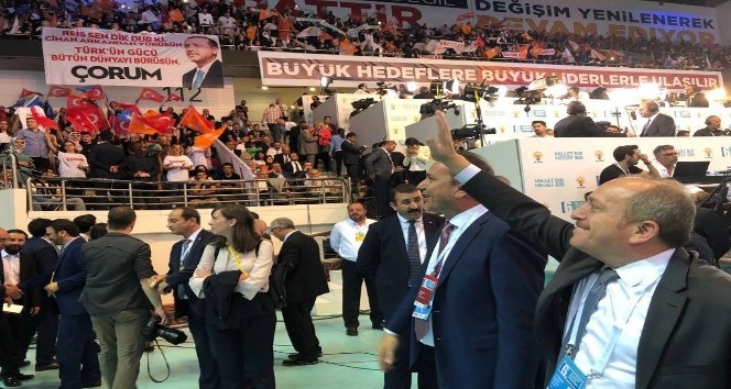 AK Parti Çorum teşkilatlarından Ankara çıkartması