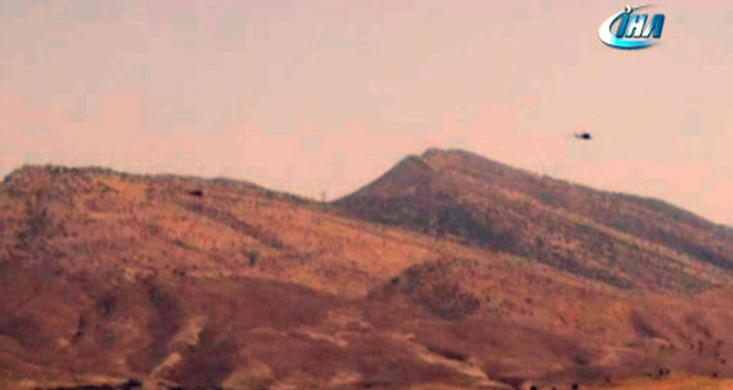 Kandil Dağı eteklerinde helikopter hareketliliği