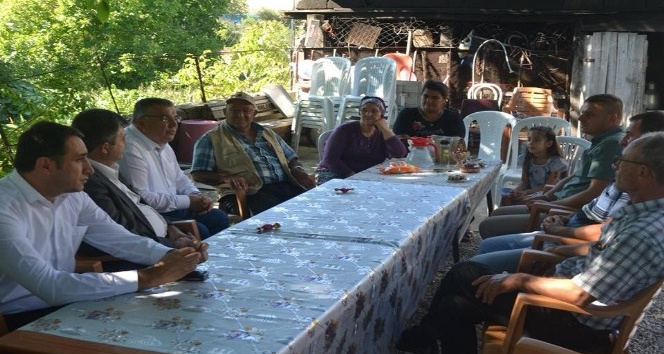 Başkan Kesimoğlu şehit ailesinin bayramını kutladı