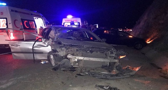 Samsun’da trafik kazası: 1 ölü, 3 yaralı