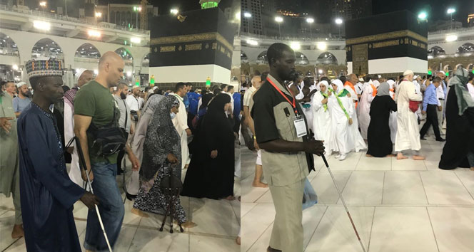 Kâbe’yi kalp gözü ile tavaf ediyorlar