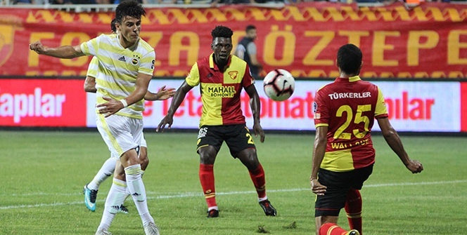 Göztepe - Fenerbahçe özet izleme ekranı
