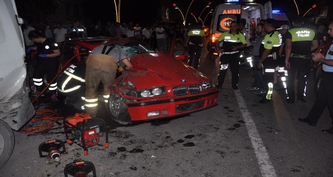 Uşak’ta trafik kazası: 1 ölü, 2 ağır yaralı