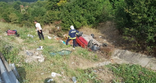 Bolu’da trafik kazası: 4 yaralı