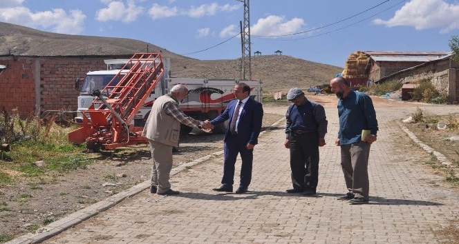 Kaymakam Erdoğan’ın köy ziyaretleri