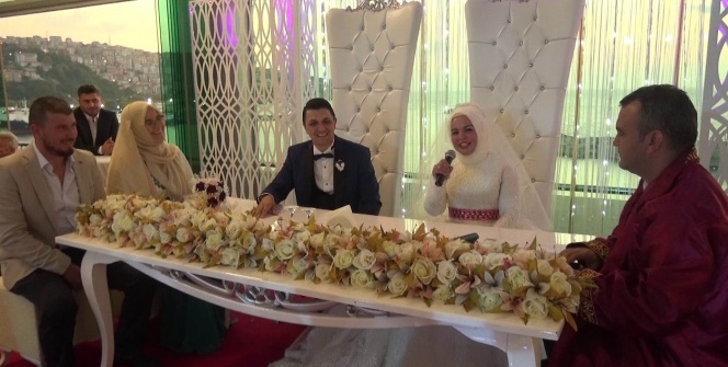 Damada şaka yapmak isteyen gelin kendi tuzağına düştü