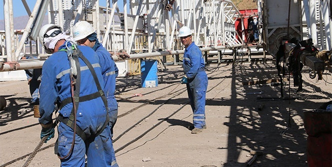 Terör bitti, Herekol'a ilk petrol sondajı vuruldu