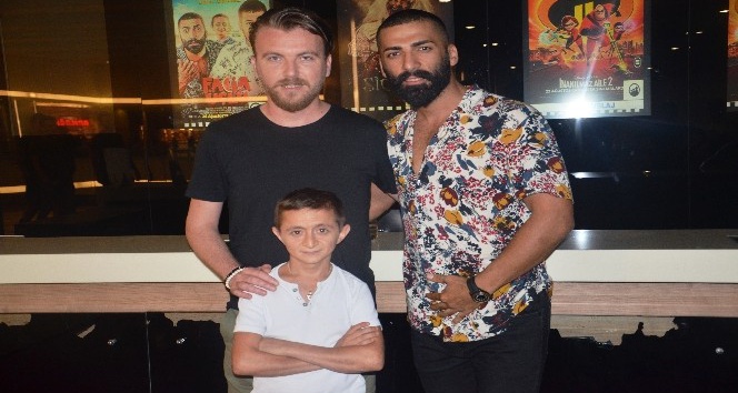 Facia üçlü filminin oyuncuları Malatya Park’ta