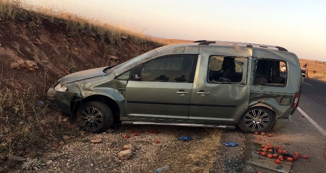 Midyat’ta trafik kazası: 1 ölü, 4 yaralı