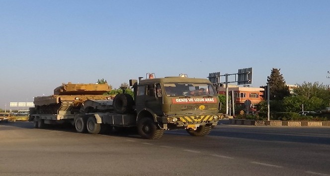 Menbiç ile Tel Rıfat bölgesine sevkiyat sürüyor