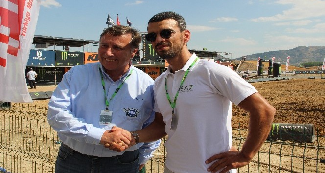 Kenan Sofuoğlu, Dünya Motokros Şampiyonası için Afyon’a geldi