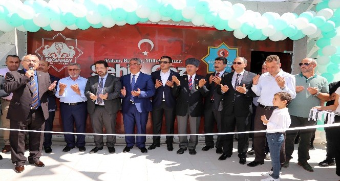 Aksaray’da, Şehit ve Gazi Aileleri Koordinasyon Merkezi açıldı