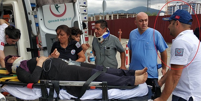 Saldırıya uğradı! Acısını unutup bakın ne yaptı!