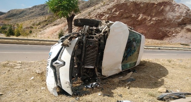 Tokat’ta trafik kazası 3 yaralı