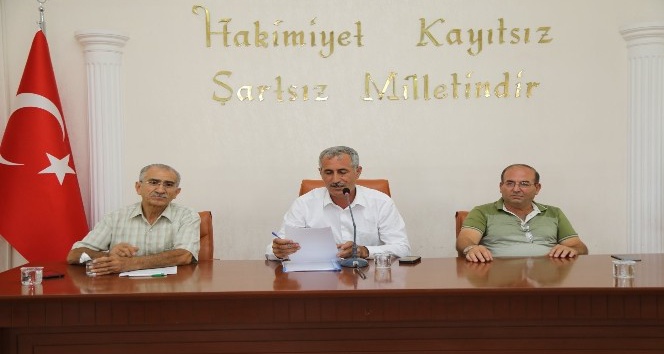 Kilis’te belediye meclisi toplandı