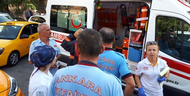 Korku dolu dakikalar! Önce evini ateşe verdi ardından...