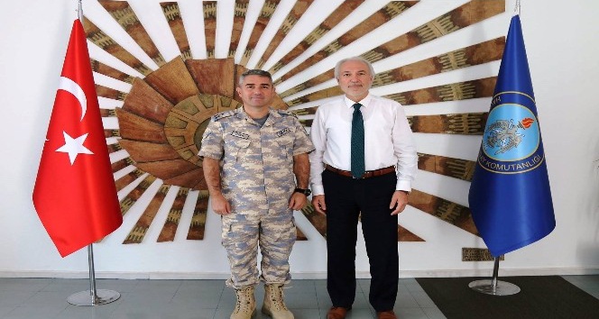 Başkan Saraçoğlu, Tuğgeneral Gündüz’e yeni görevinde başarılar diledi