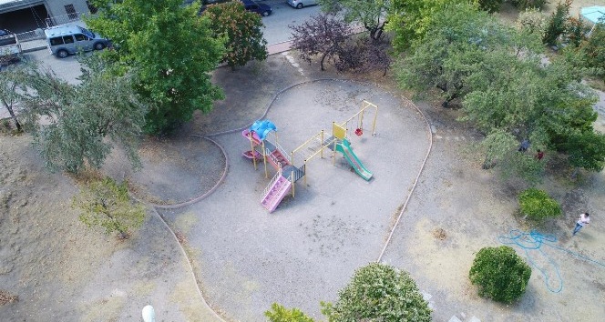 Nevşehir’de park ve dinlenme alanları yenileme çalışmaları devam ediyor