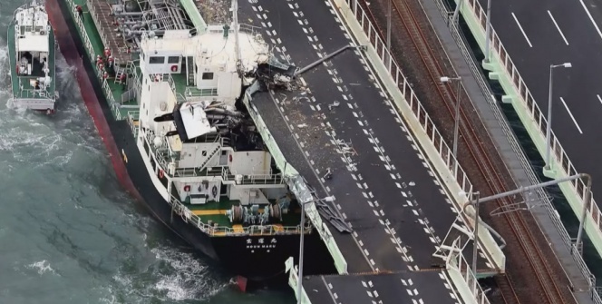 Japonya’daki Jebi Tayfunu’nda bilanço ağır: 11 ölü, 300 yaralı