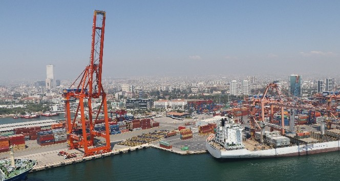 Mersin Limanı’nda yük trafiği 2,9 milyon tona yükseldi