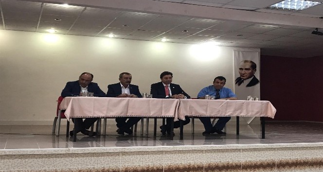 AK Parti Milletvekili Mustafa Kendirli, Mucur İlçesinde yatırımları inceledi