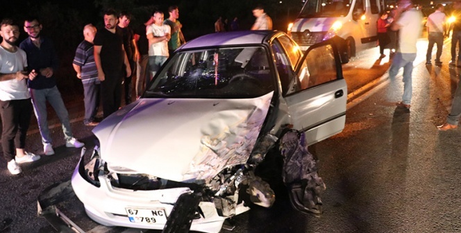 Kontrolden çıkan otomobil 4 aracı biçti: 1’i çocuk 7 yaralı