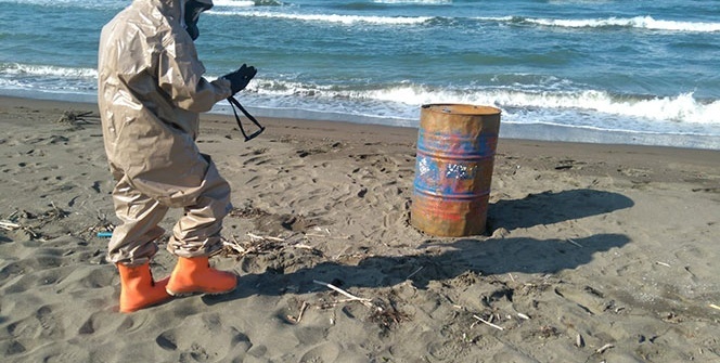 Sahilde büyük panik! Hemen incelemeye alındı