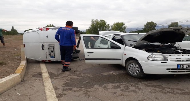Tokat’ta trafik kazası: 1 ölü, 3 yaralı