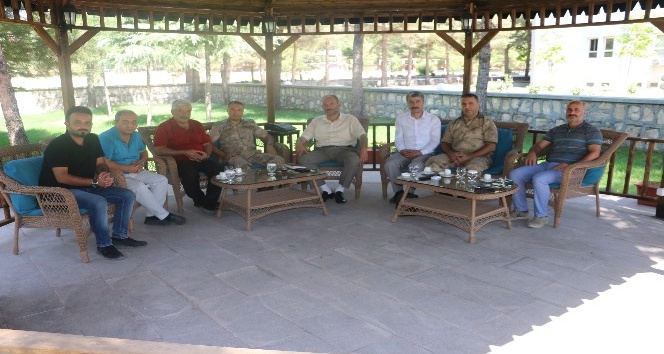 Siirt İl Jandarma Komutanı Atabay’a ziyaret