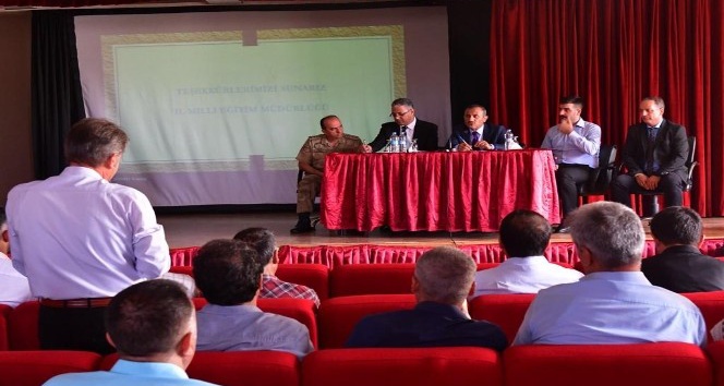 Tunceli’de okul güvenliği toplantısı