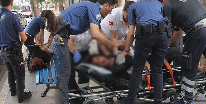 Polis bile zaptedemedi! Son çare bağladılar