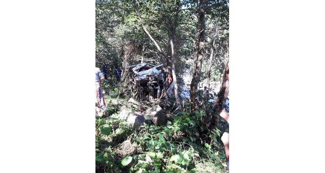 Giresun’da trafik kazası : 1 ölü, 5 yaralı