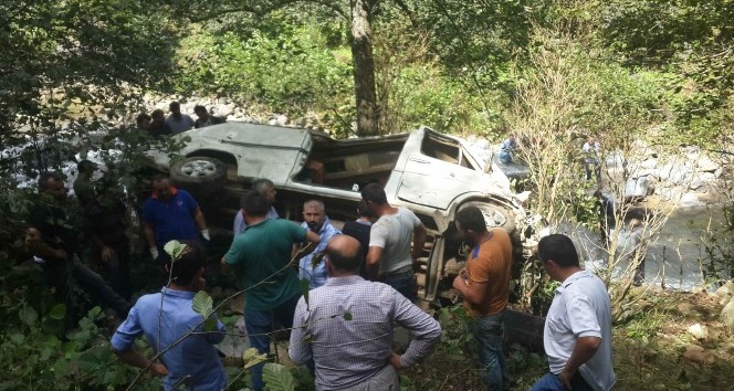 Giresun’daki kazada ölü ve yaralıların kimlikleri belirlendi