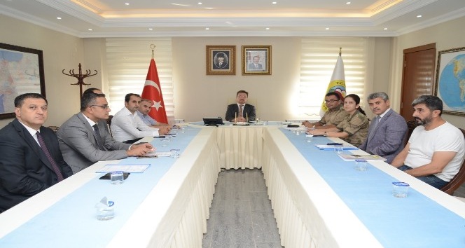Eğitime hazırlık ve güvenlik toplantısı