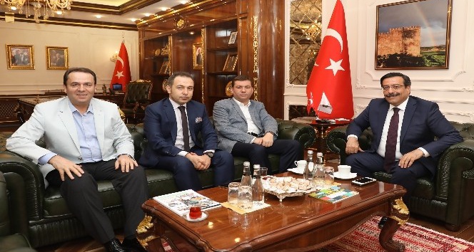 Bağlar ve Ergani’den Başkan Atilla’ya ziyaret