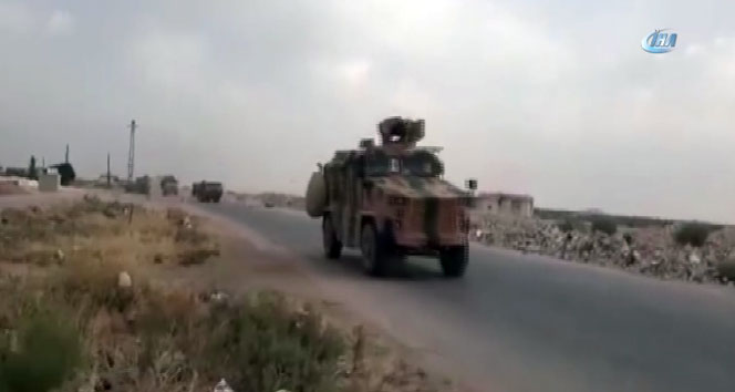 Türk zırhlı araç konvoyu İdlib’te