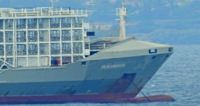 Şarbonlu olduğu iddia edilen gemi hakkında bakanlıktan açıklama