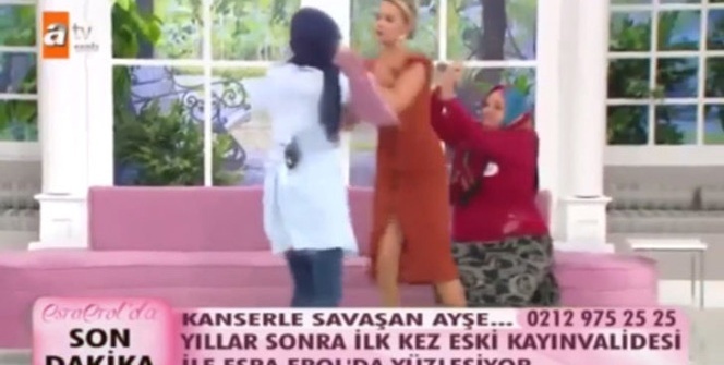 Esra Erol'da ağızları açık bırakan kavga! Sosyal medya sallandı