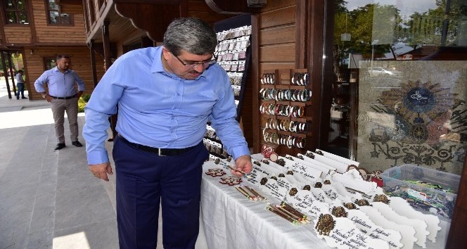Başkan Can, Sultaneli Osmanlı Sokağı esnafını ziyaret etti