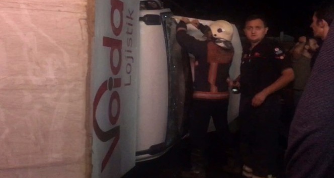 Trabzon’da trafik kazası: 1 yaralı