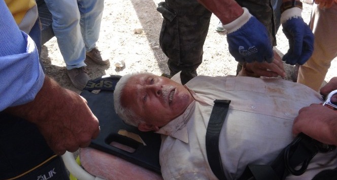 Kuyuda mahsur kalan yaşlı adamı AFAD kurtardı